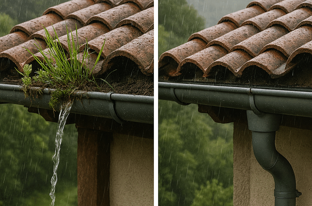 Limpieza de canalones en asturias
