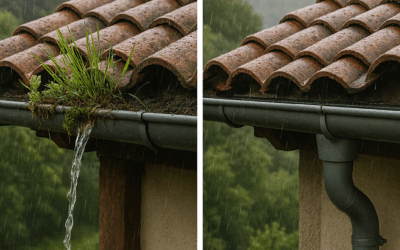 Limpieza de canalones en asturias